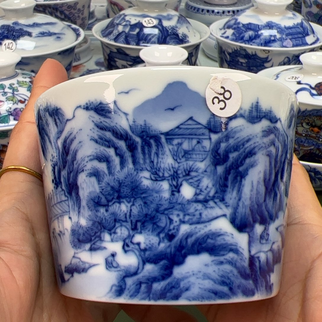 杯景德镇纯手绘茶具38