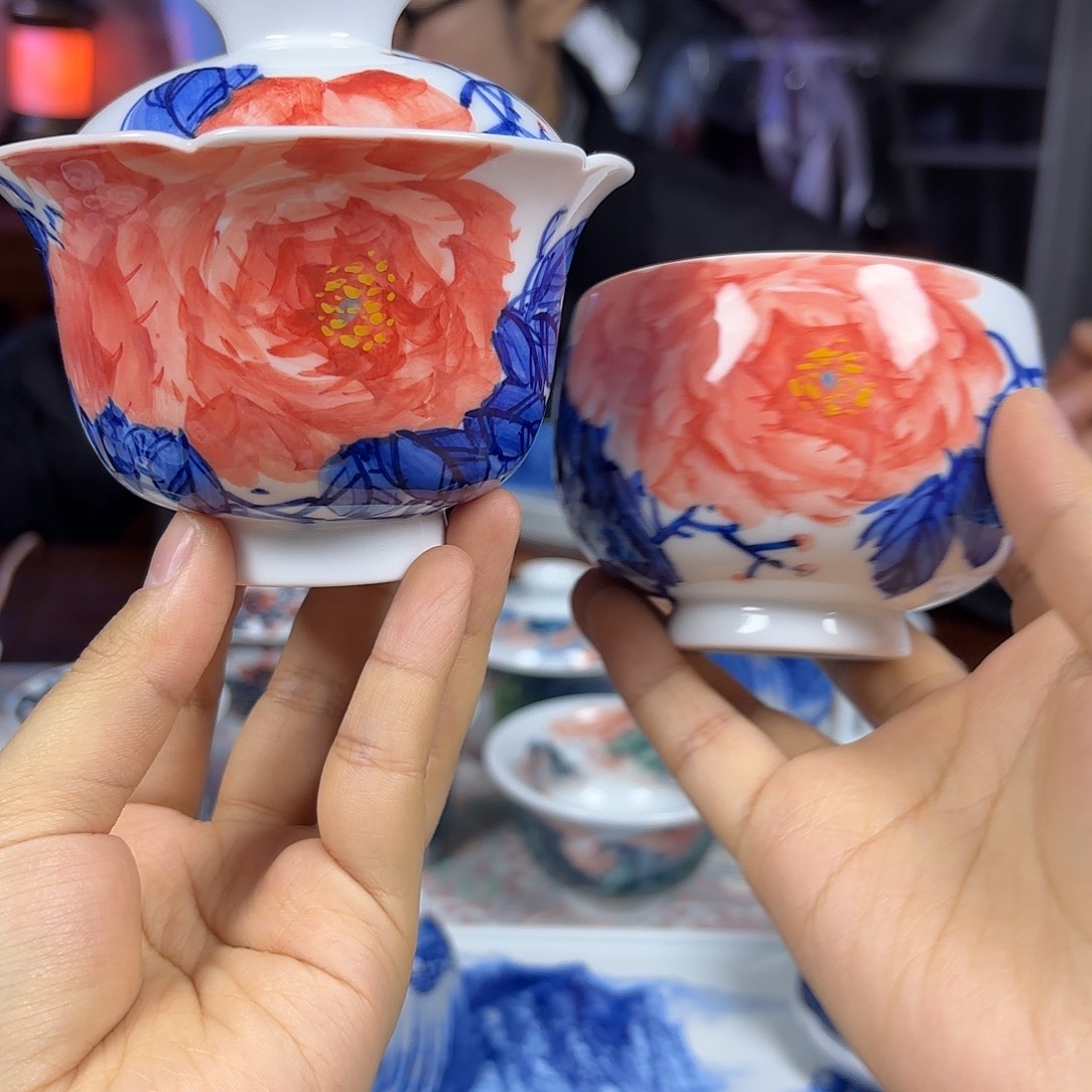书***延国一王老师手绘牡丹