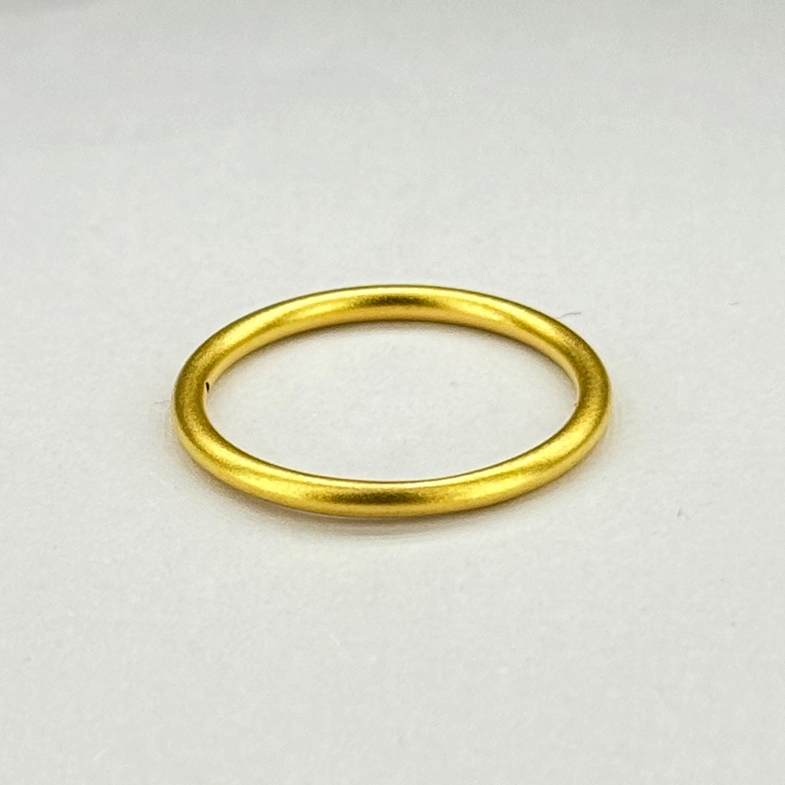 【陈晨专享】足金999饰品 素戒 BP 5025