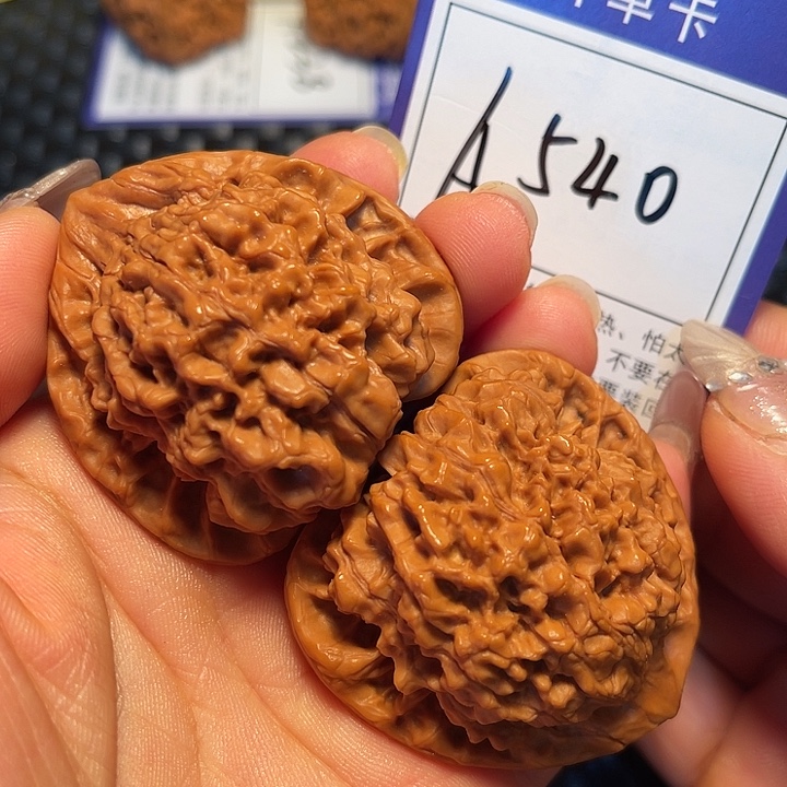 桃核把件48官帽A540