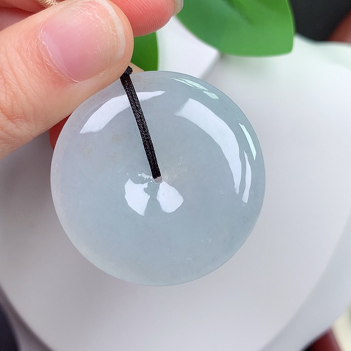 颈饰未镶嵌翡翠38.7-6.4mm