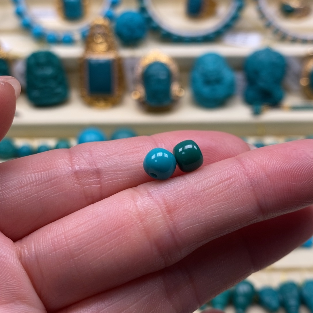 绿松石珠宝奇石未镶嵌兵