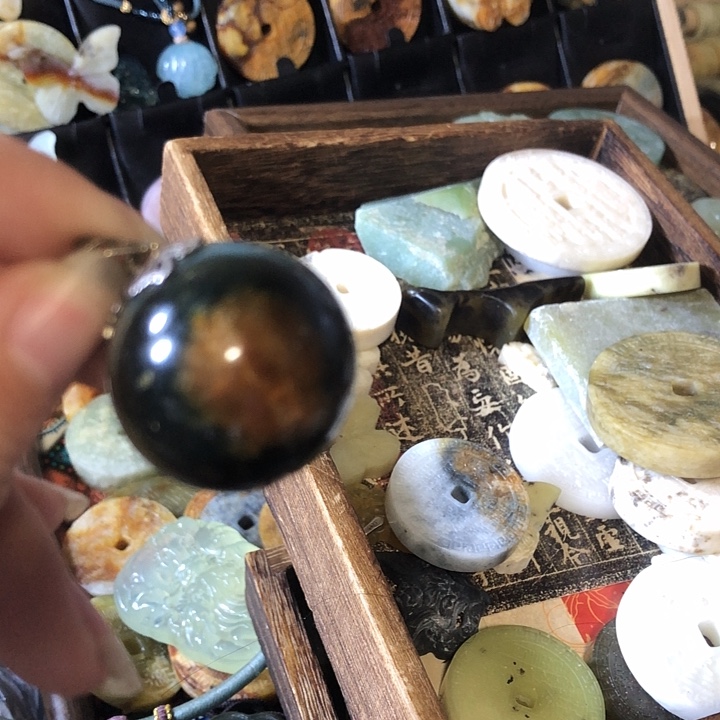 岫玉未镶嵌岫玉挂件