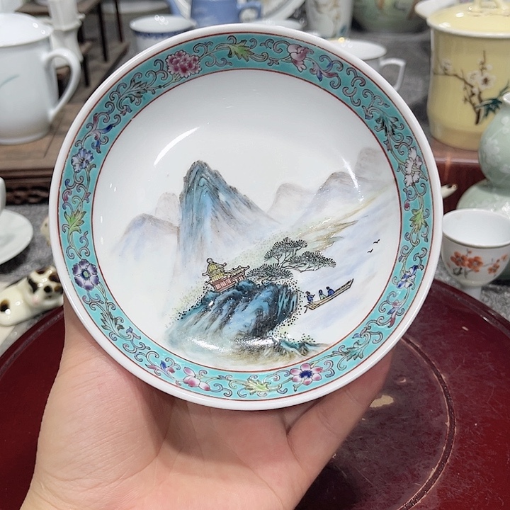 瓷片尺寸14cm 景德镇陶瓷