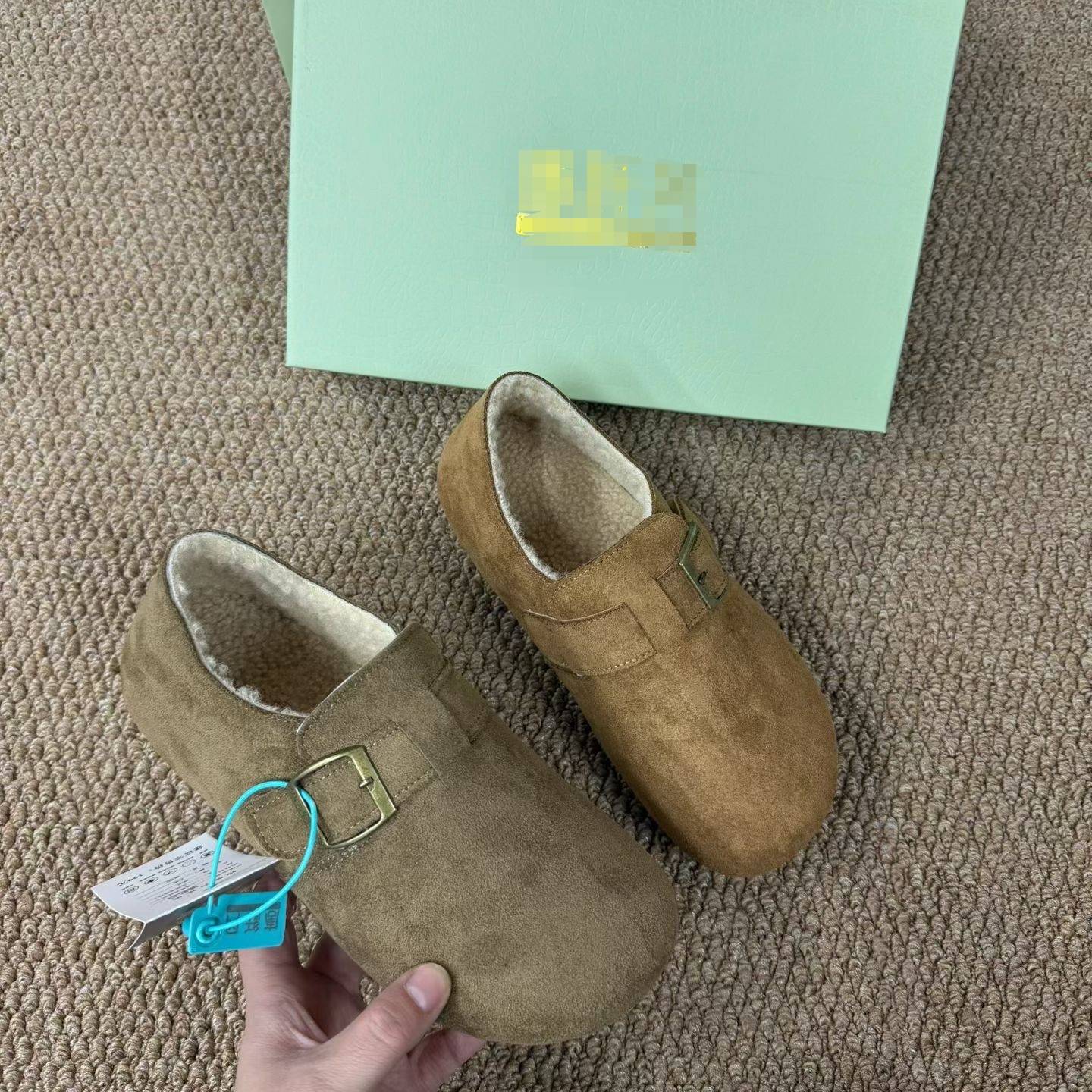 唐qf 加绒、3cm、休闲风包头款休闲博肯2201