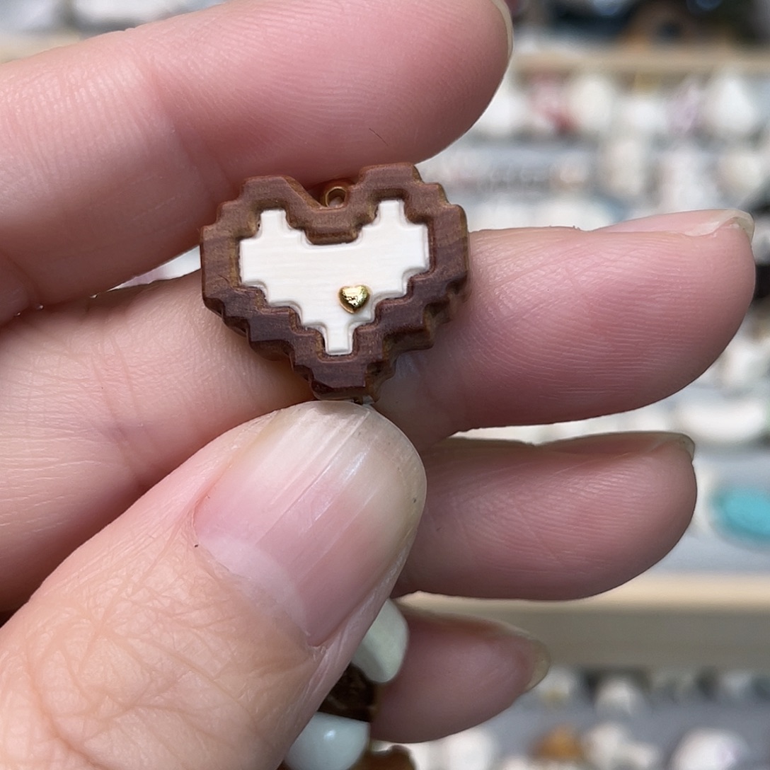 猛犸象牙手串/手链/手镯马爱心