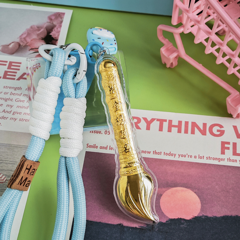 【中国金店】金榜题名手机挂饰钥匙包包送女友礼物