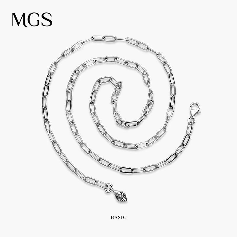 链子925银 GMS链女感s925银高级感锁骨链潮M0821000190