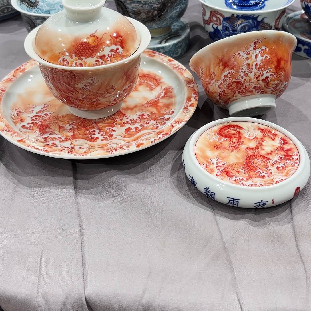 瓷片景德镇瓷器展和