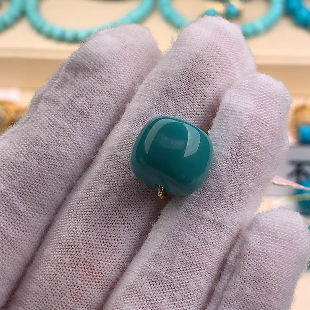 绿松石珠宝奇石未镶嵌咖**?