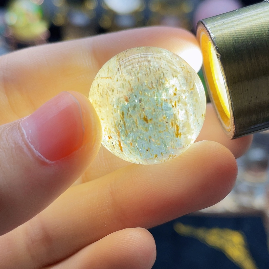 未镶嵌珠宝半成品水晶23.2mm
