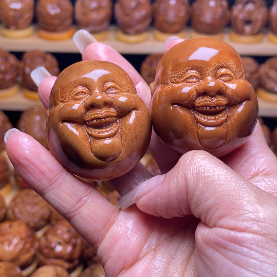 橄榄核把件九*巴西大橄榄