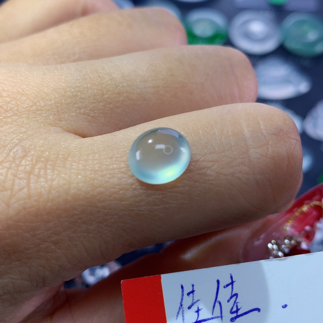 翡翠颈饰未镶嵌纯天然缅甸翡翠A货