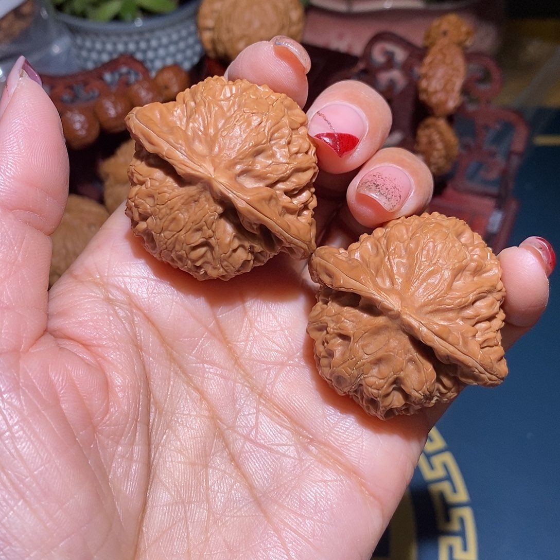 文玩核桃把件42.5宫灯