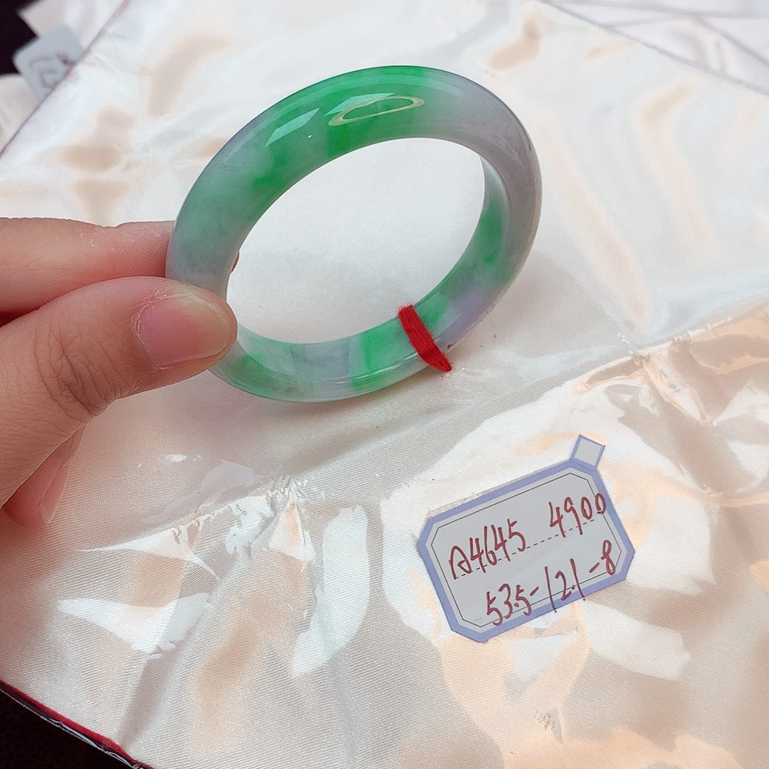 翡翠手镯未镶嵌天然缅甸翡翠A货