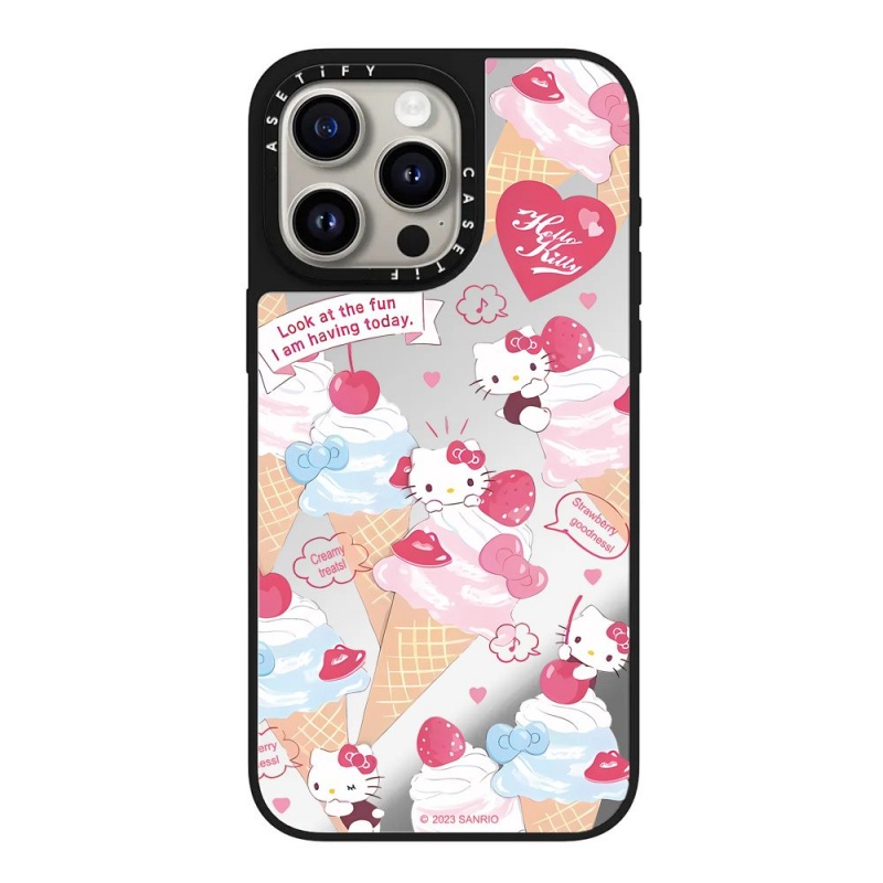 case冰淇淋KT适用苹果17promax手机壳16/17p镜面15pro保护壳17Air