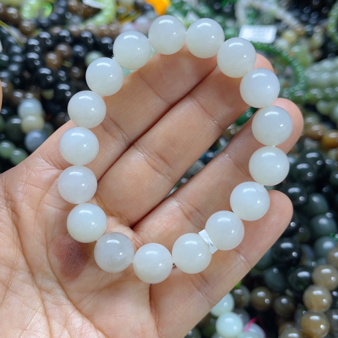 未镶嵌手串和田玉