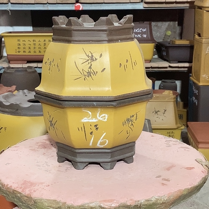 宜兴紫砂花盆花盆