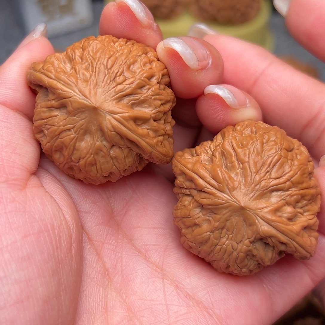 把件文玩核桃毕业红皮铁锤42全品