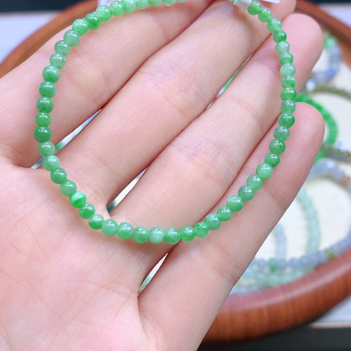 未镶嵌手链翡翠翡翠