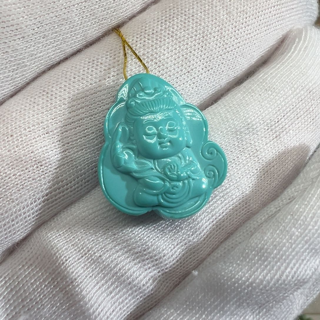 绿松石配饰未镶嵌