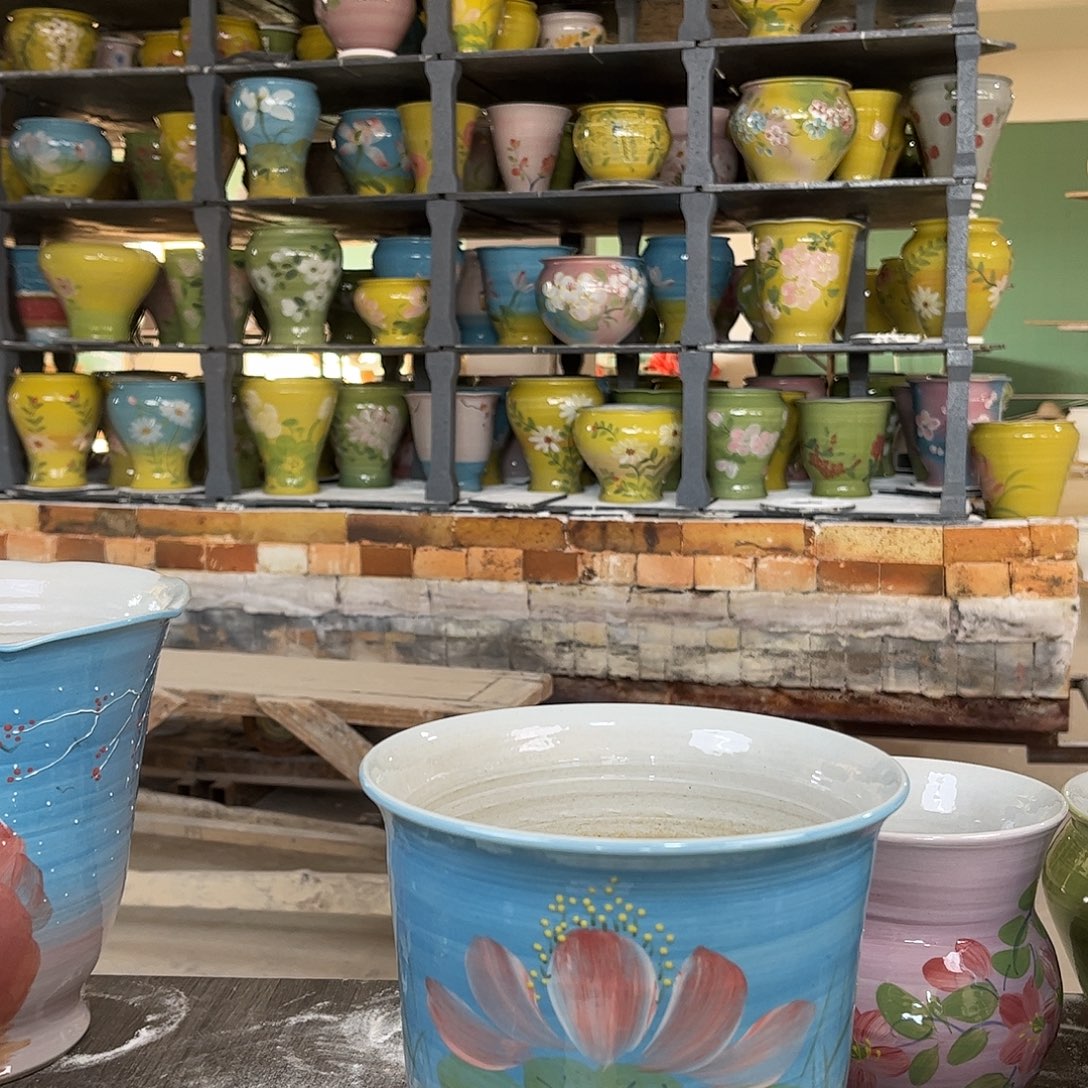 景德镇陶瓷花盆花盆