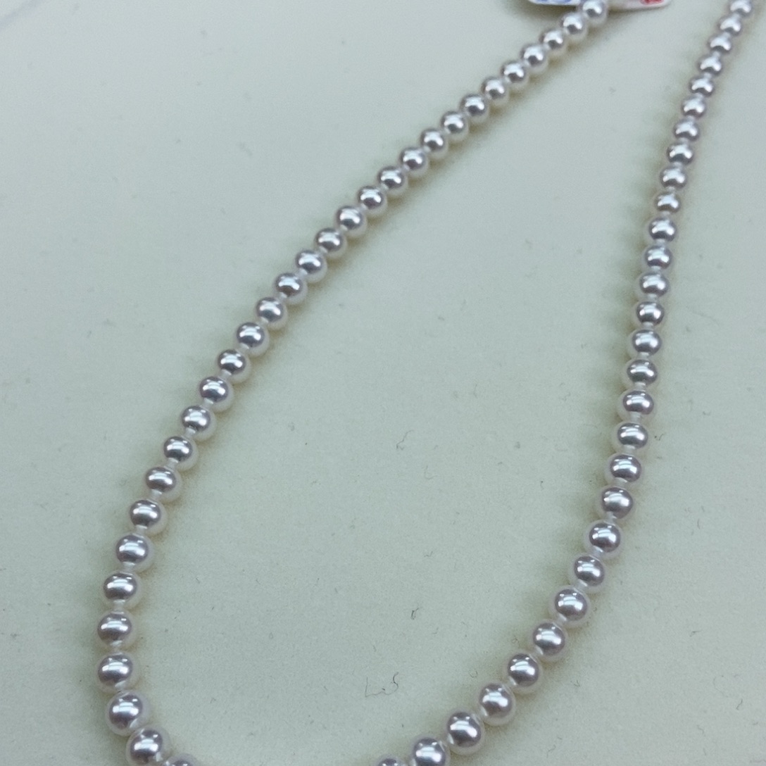 淡水珍珠5/5.5极光冷白几乎无暇银S925镶嵌