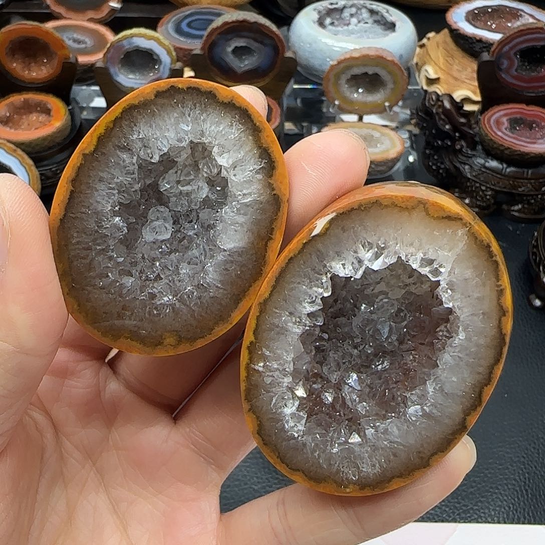 玛瑙/玉髓未镶嵌摆件