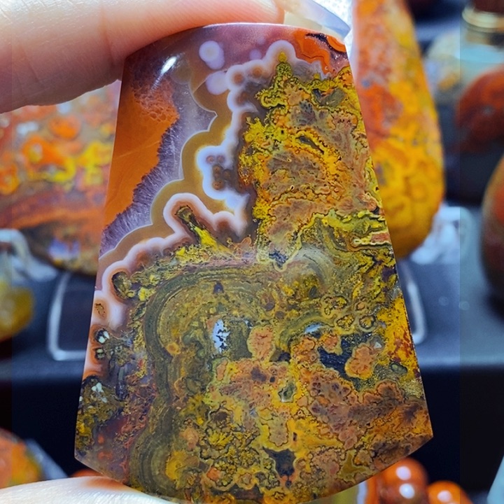 玛瑙/玉髓吊坠(不含链)未镶嵌鹿**派