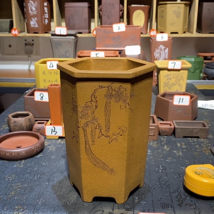 紫砂花盆紫砂文化