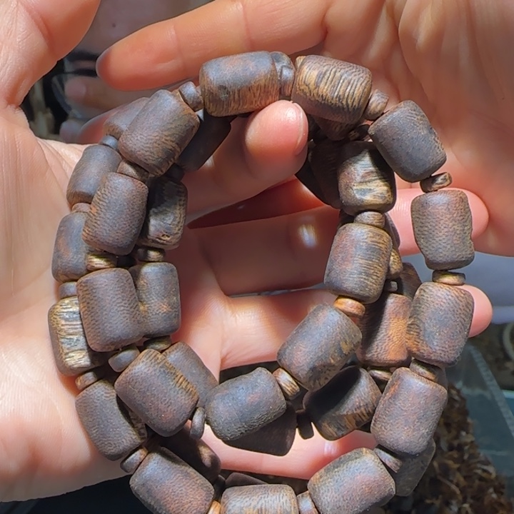 手串沉香蓝香链子61克+多样性发其一