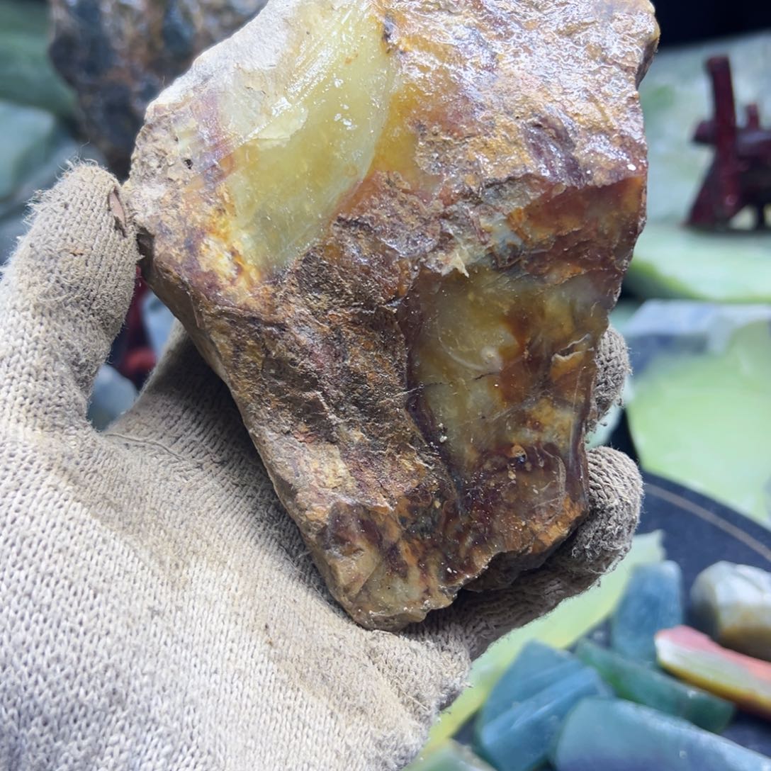 合金蛇纹石玉岫玉花玉俏色老**Q