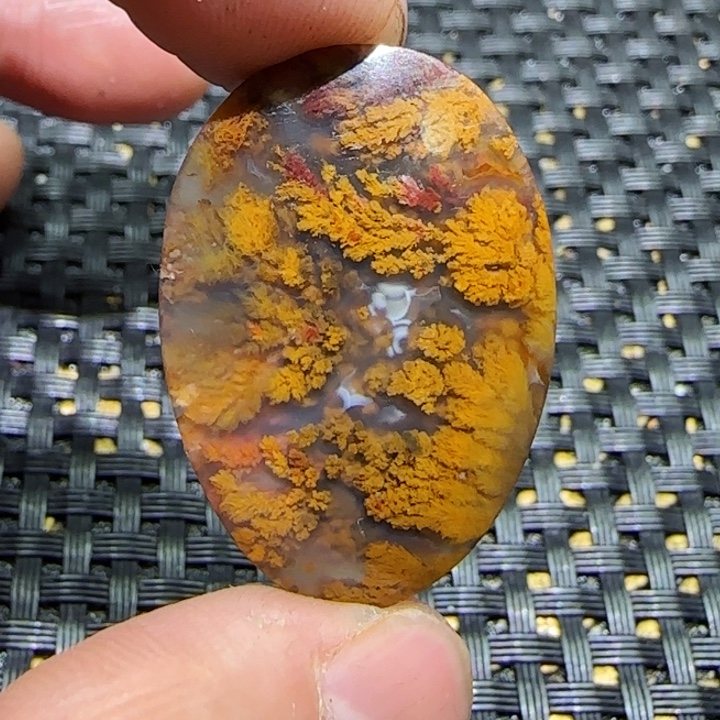 雨***伈玛瑙/玉髓未镶嵌吊坠