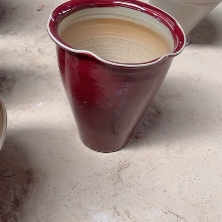 瓷片口20高26瑕景德镇陶瓷