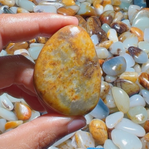 和田玉（糖玉）手链未镶嵌5