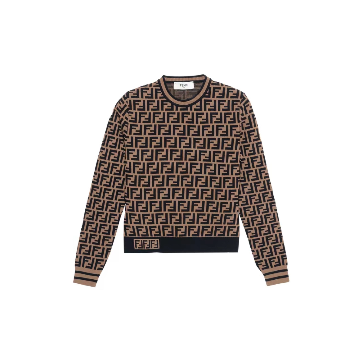 CZF0337/FENDI/芬迪/满印长袖针织衫/尺码38/99新