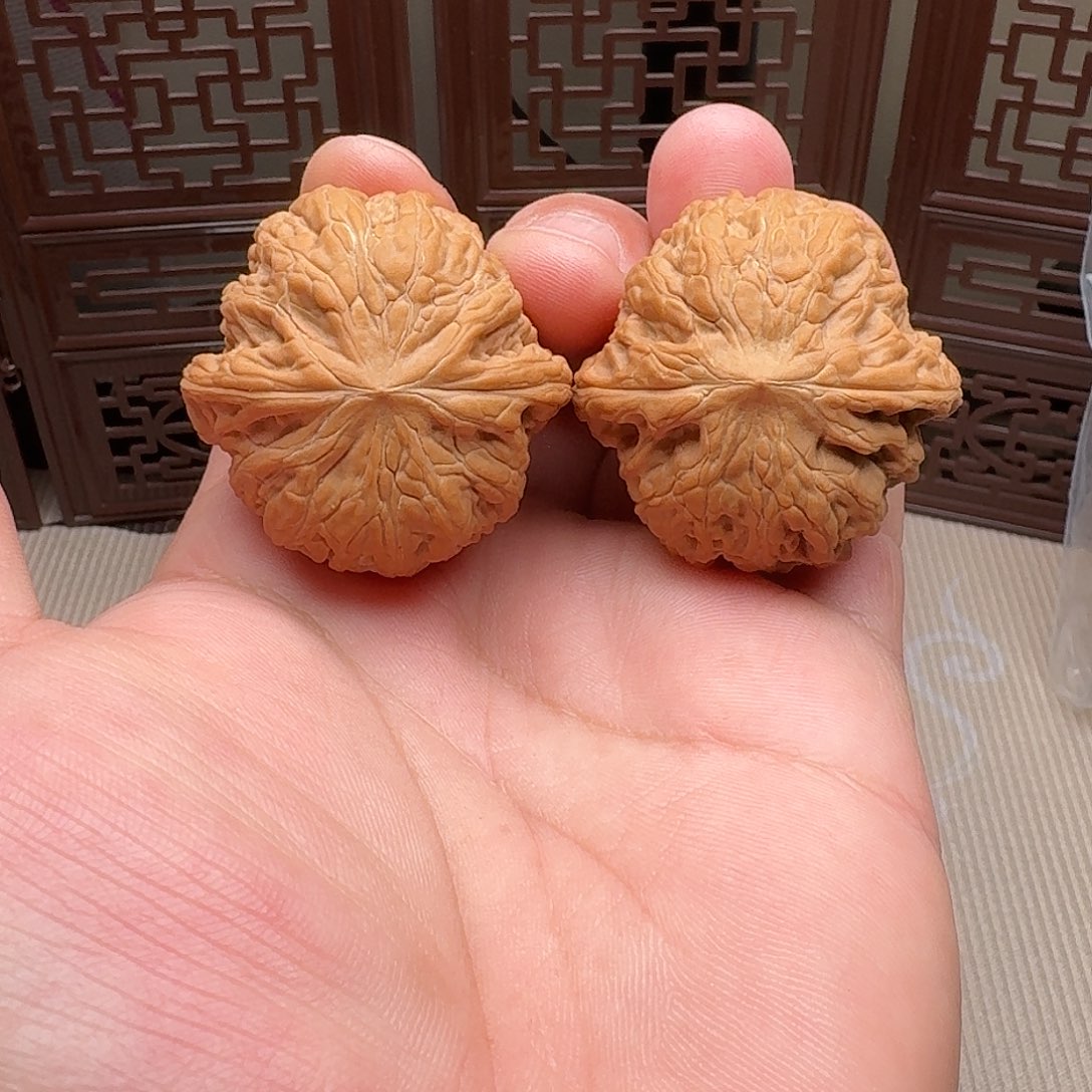 欲***酒把件文玩核桃42尺全品铁锤妹妹