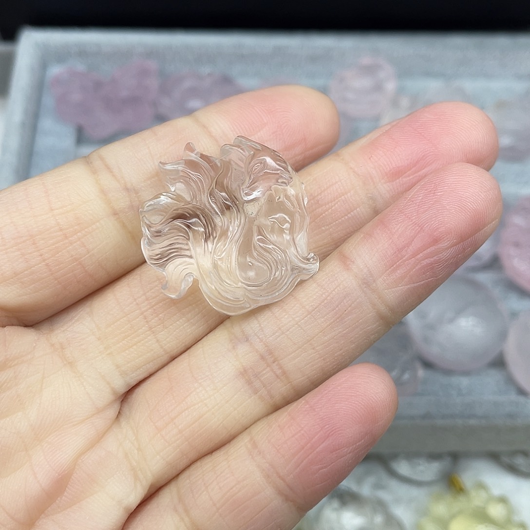 水晶吊坠配件未镶嵌