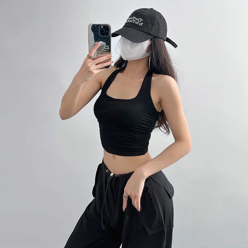 9-8062/欧美式运动挂脖背心