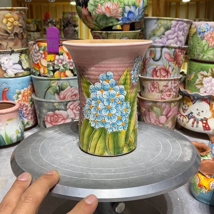 景德镇艺术手绘作品