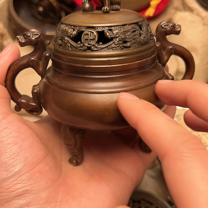 文玩铜器做工精良