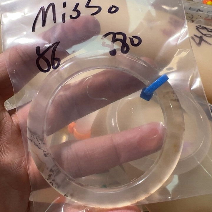 玛瑙/玉髓手镯未镶嵌M***º10单发一根