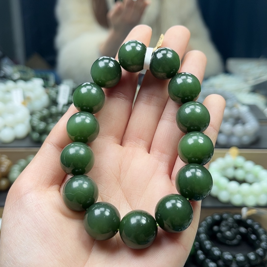 和田玉手链未镶嵌