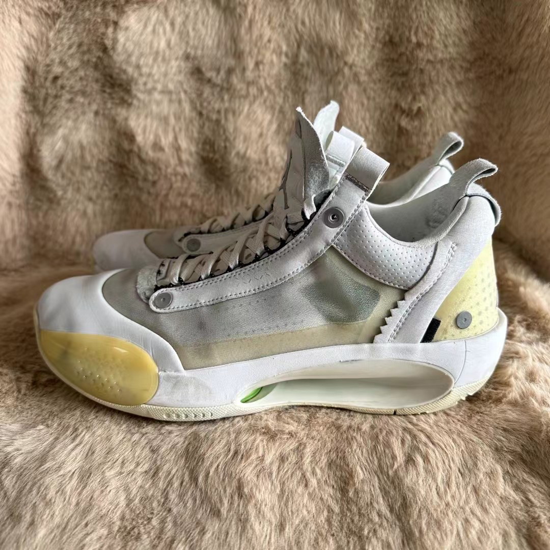 90新 AIR JORDAN 42.5码270/瑕疵 Air Jordan 34 Low PF 篮球鞋