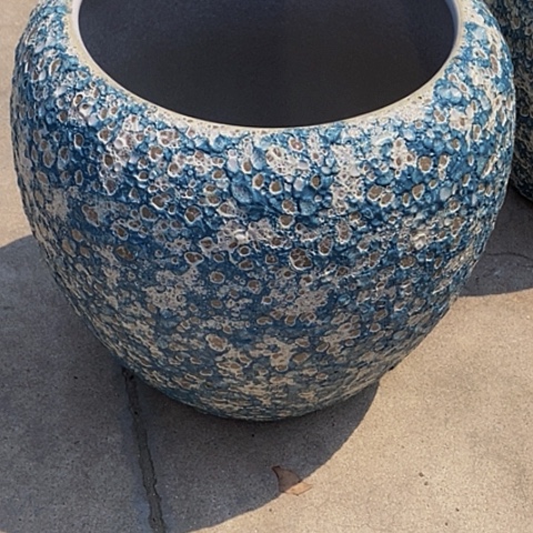 紫砂花盆内口26高度36美美