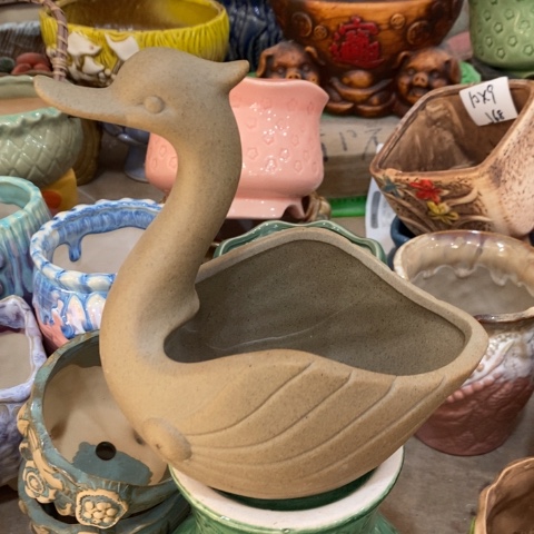 陶瓷抬头天鹅313133133