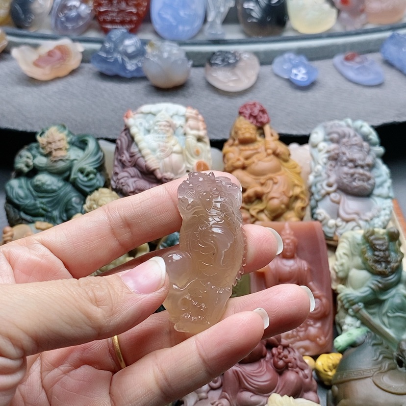 【闪购商品】未镶嵌吊坠定制玛瑙