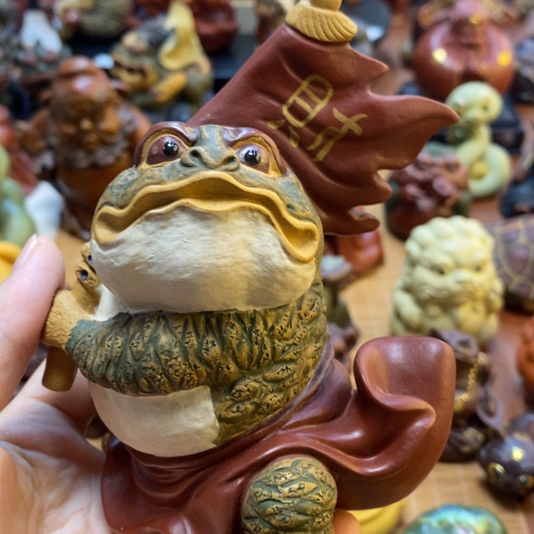 紫砂茶宠是否高呼