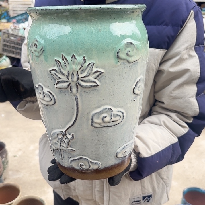 红陶孤品口径20*30