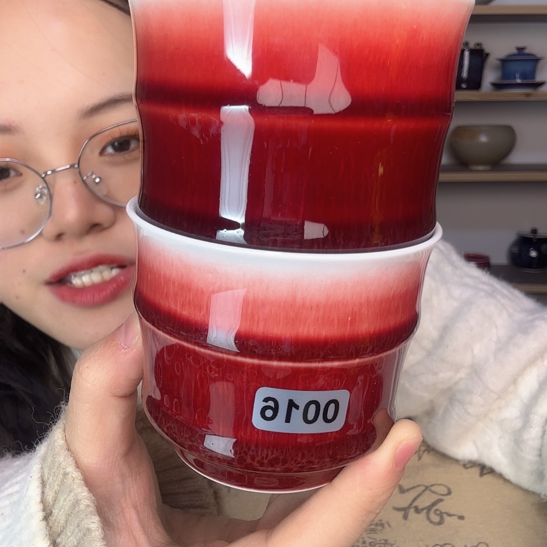 碗景德镇郎红陶瓷